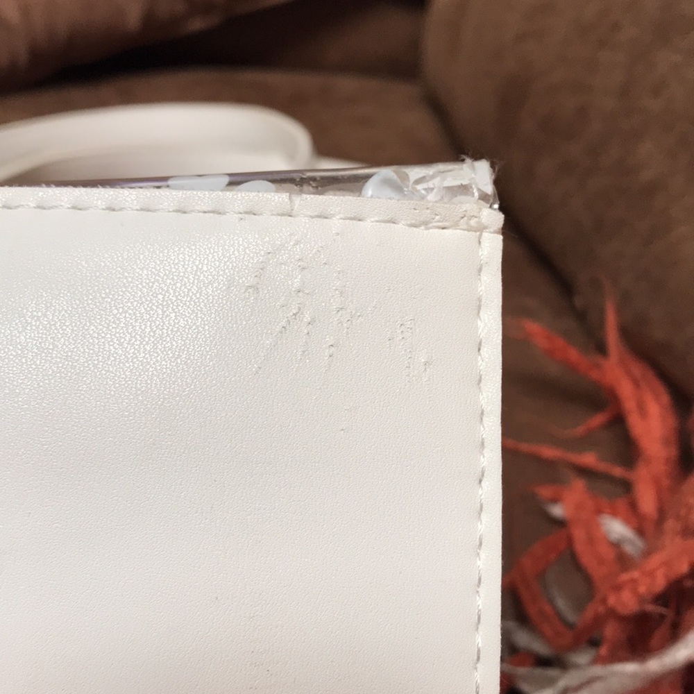 Summer white transparent bag - Picture 3 of 5